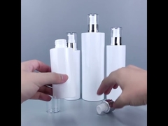 PET Reusable Empty Plastic Spray Bottles 100ml Refillable Screen Printing