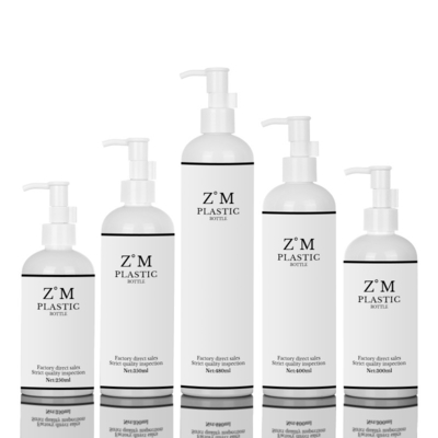250ml 300ml 350ml 400ml 500ml এয়ারলেস বডি পাম্প শ্যাম্পু এবং কন্ডিশনার স্কিনকেয়ার প্রসাধনী তেল প্যাকেজিং পাত্র