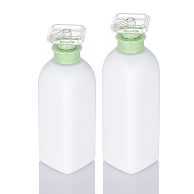 রিফিলযোগ্য কাস্টম 300ml 500ml 700ml সবুজ হেয়ার এক্সটেনশন প্লাস্টিক বডি ওয়াশ লোশন শাওয়ার জেল বোতল