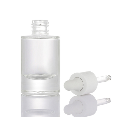 OEM/OEM পরিষেবা স্বচ্ছ ম্যাট 30ml লিকুইড এসেনশিয়াল অয়েল হেয়ার ড্রপার বোতল