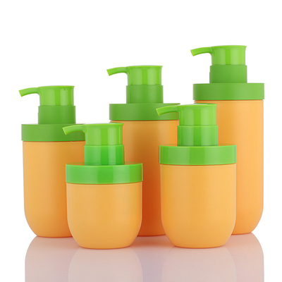 পাইকারি গ্রীম এবং কমলা অনন্য বায়ুবিহীন 50ml প্রসাধনী খালি ফেস লোশন বোতল