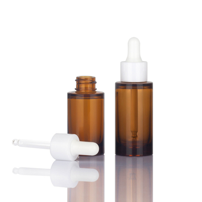 OEM ODM 50ml কসমেটিক ড্রপার বোতল অ্যাম্বার এসেনশিয়াল অয়েল বোতল প্যাকেজিং