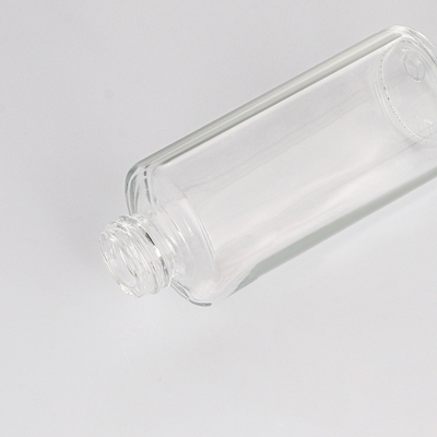 পাম্প কসমেটিক প্যাকেজিং সহ 50ml খালি ফ্রস্টেড গ্লাস লোশন স্প্রে বোতল