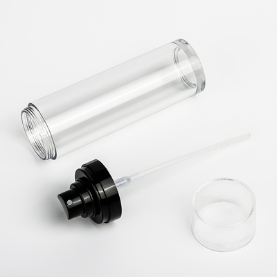 50ml কসমেটিক স্প্রে বোতল, খালি পরিষ্কার স্প্রে বোতল 39mm প্রস্থ