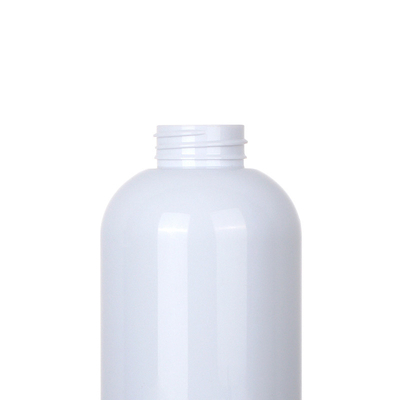 350ml 500ml সাদা লাল পাম্প খালি শ্যাম্পু বডি ওয়াশ প্লাস্টিক রাউন্ড কন্টেইনার লোশন বোতল