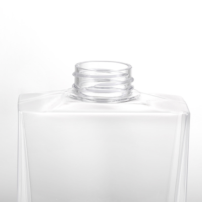 পুনর্ব্যবহৃত 300ML 500ML পরিষ্কার সাধারণ নিয়মিত প্লাস্টিক শ্যাম্পু এবং কন্ডিশনার বডি পাম্প বোতল
