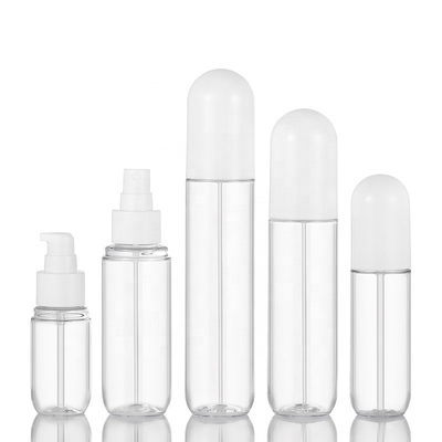 PET কসমেটিক স্প্রে বোতল 30ml মাল্টিউসেজ কালার কাস্টমাইজযোগ্য আয়তক্ষেত্র