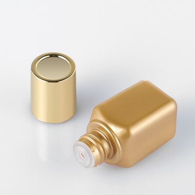 15ml ট্রাভেল খালি বোতল সেট গোল্ড কালার OEM ত্বকের যত্নের জন্য উপলব্ধ