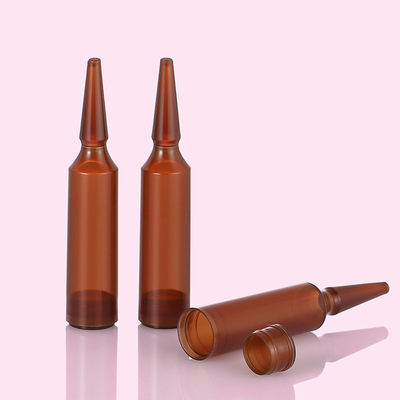 Amber প্লাস্টিক Ampoule প্যাকেজিং Multiusage 5ml ক্ষমতা Zimay ড্রপার