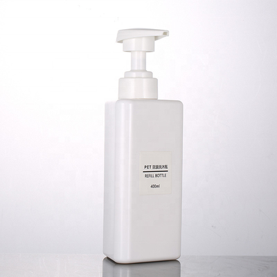 ক্রিম কালো রিফিলযোগ্য পিইটি উপাদানের জন্য 500ml প্লাস্টিকের বোতল