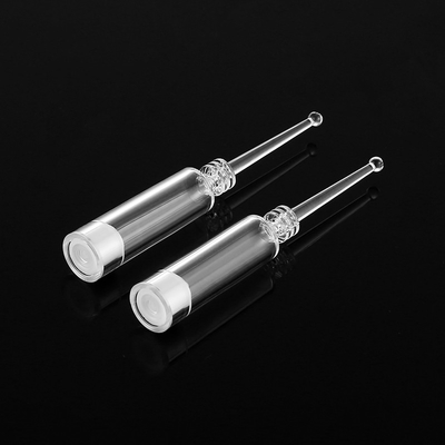 স্বচ্ছ 1ml অপরিহার্য তেলের বোতল PET প্লাস্টিক উপাদান Ampoule